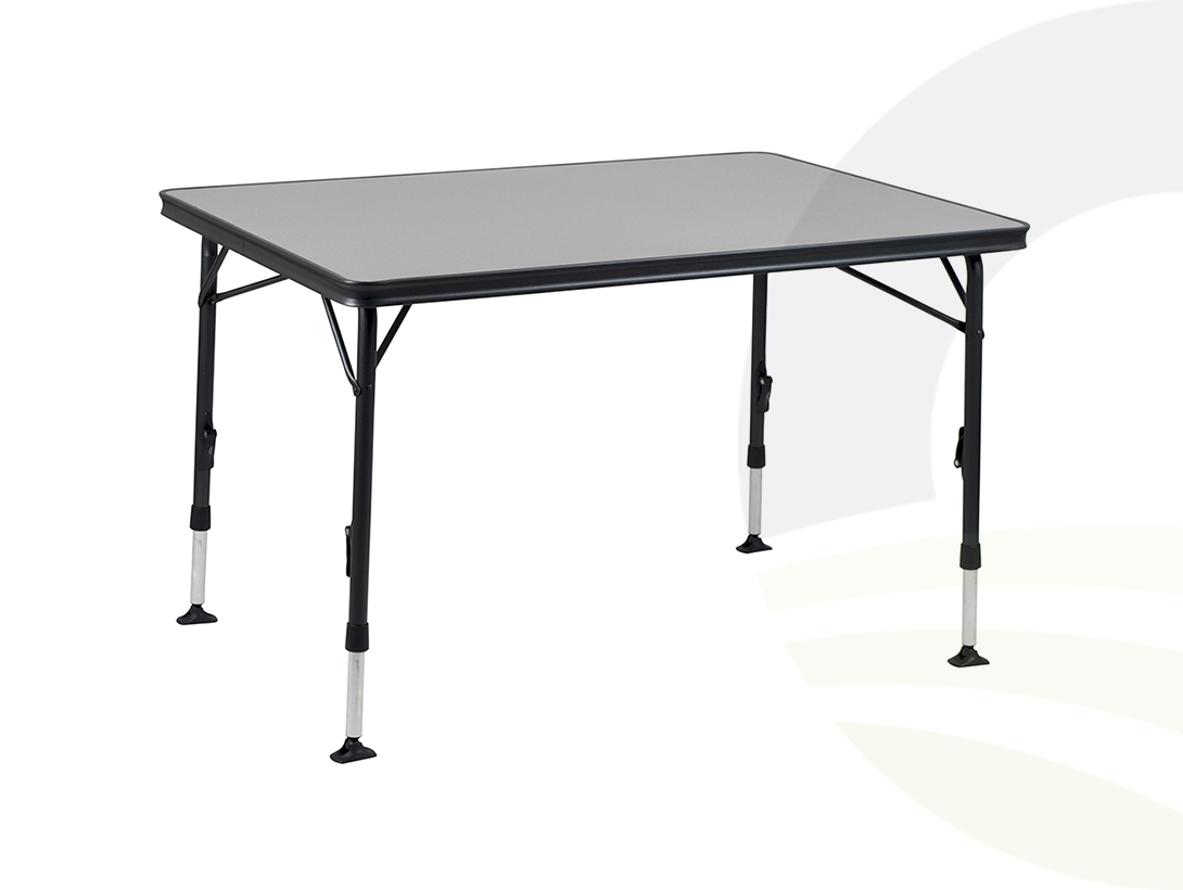 Cr Table Ap/272-89  Black 120x80 Alu (Size: 120 x 80cm)