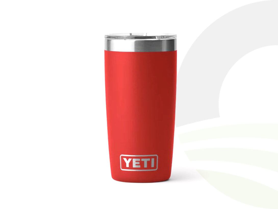 YETI Rambler 10oz Rescue Red Tumbler (Colour: Red)