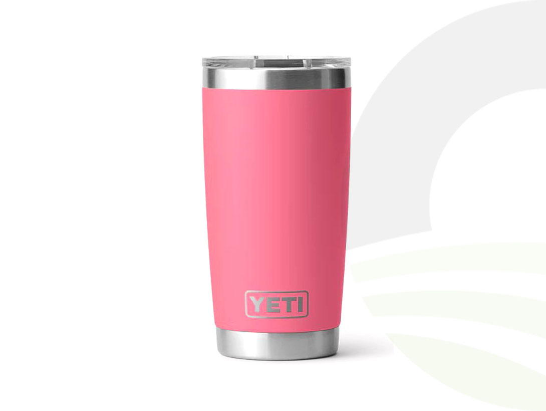 YETI Rambler 20oz Tropical Pink Tumbler (Colour: Pink)