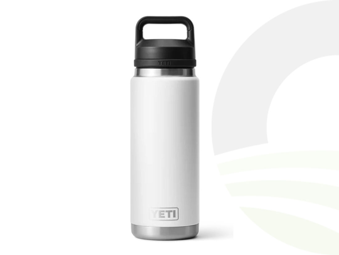 YETI Rambler 26oz White Bottle (Colour: White)