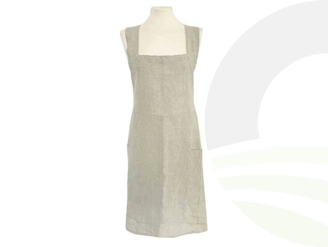Walton&Co Pure Linen Apron Natural