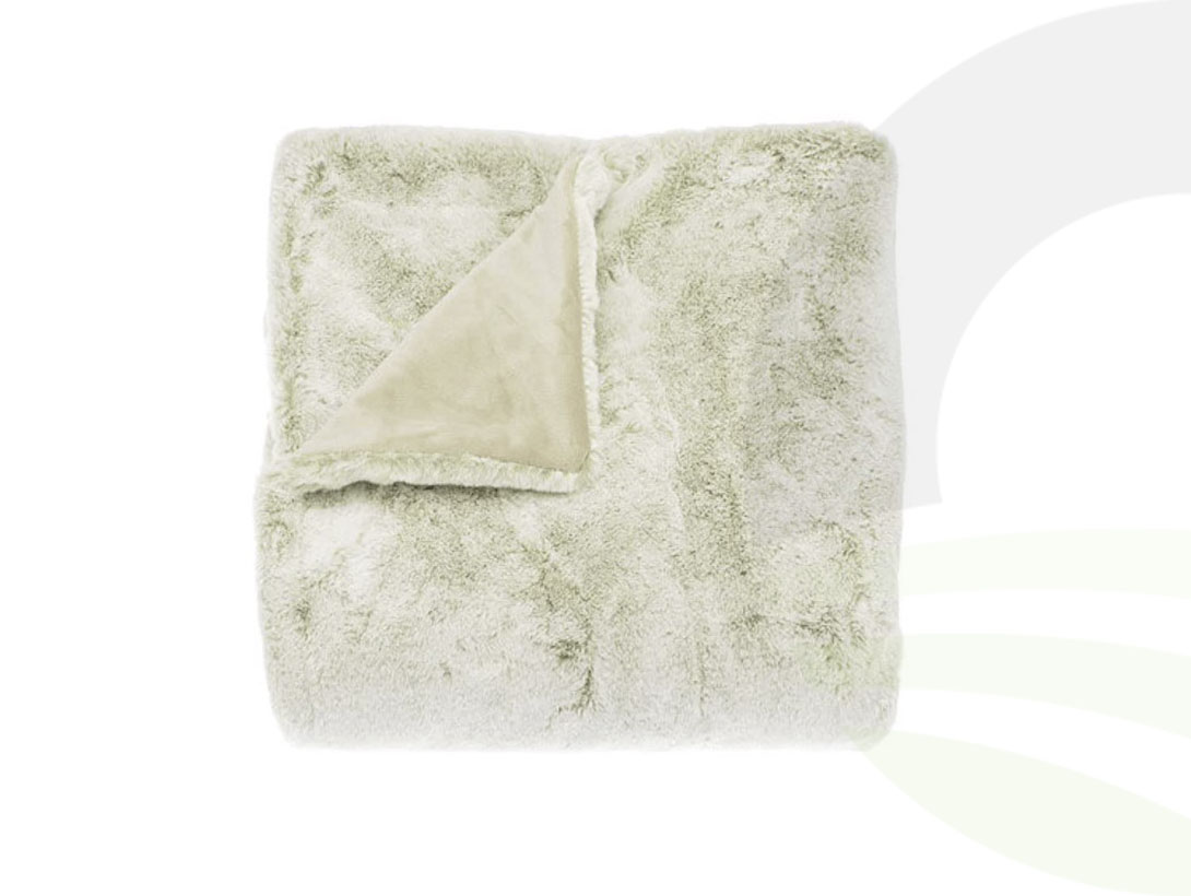 Walton&Co Tipped Faux Fur Throw Caramel (Size: Caramel)