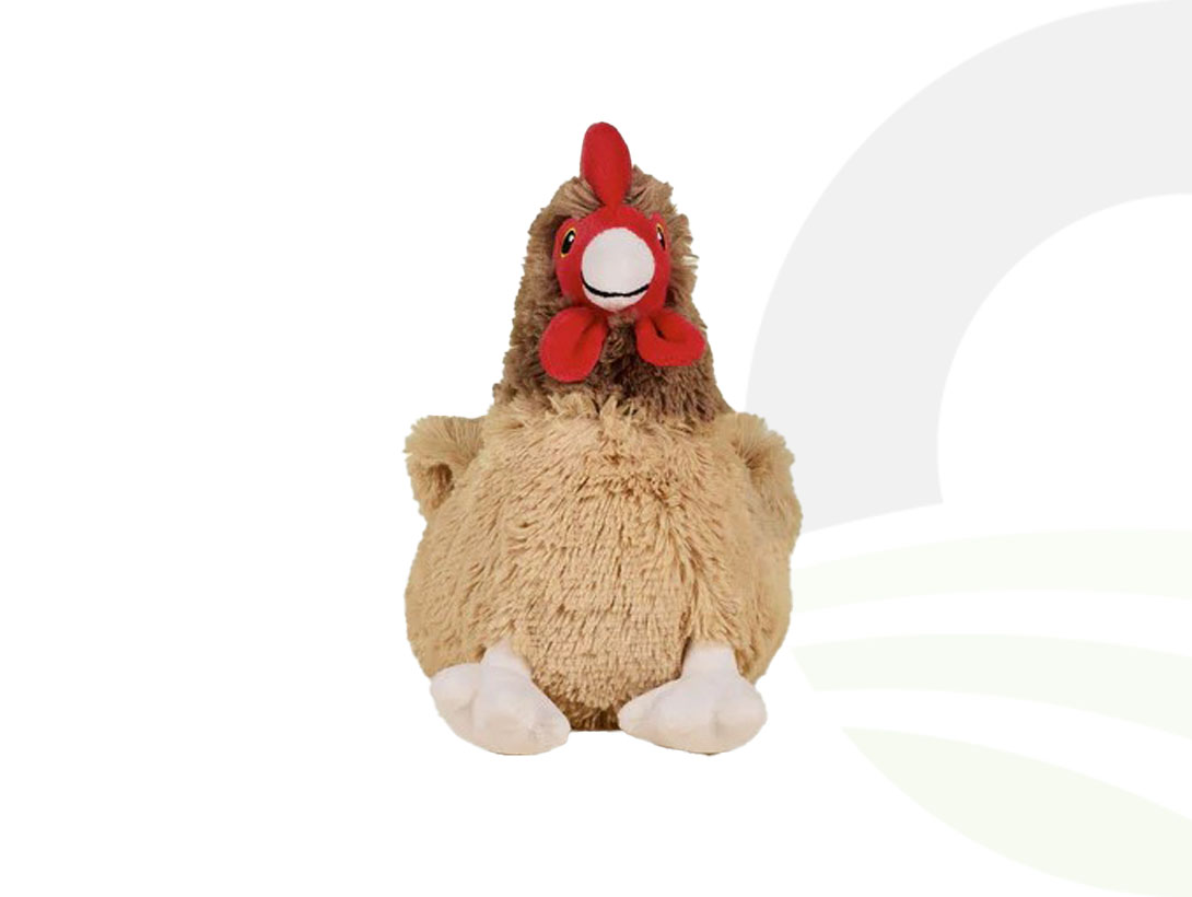 Warmies Brown Hen Microwavable Plush (Size: Brown Hen)