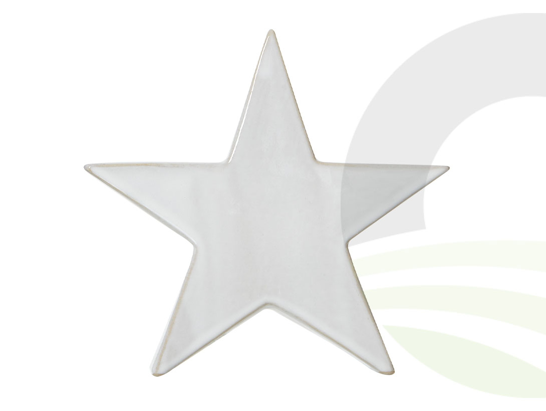 Ceramic Standing Star Large