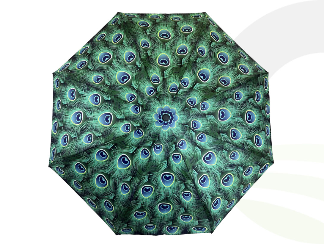 Everyday Inside Out Peacock Umbrella