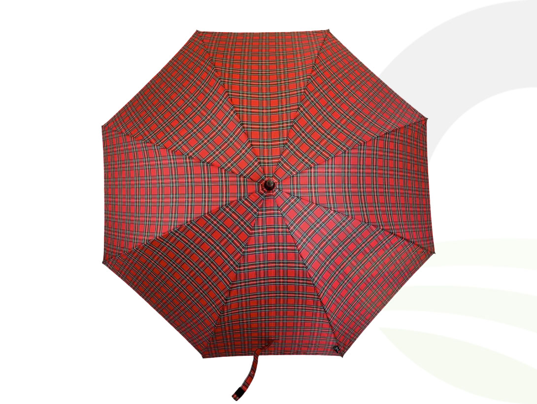 Everyday Tartan Red Umbrella