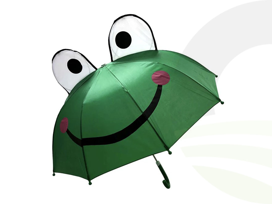 Soake Kids Frog 3D Pop Up Umbrella