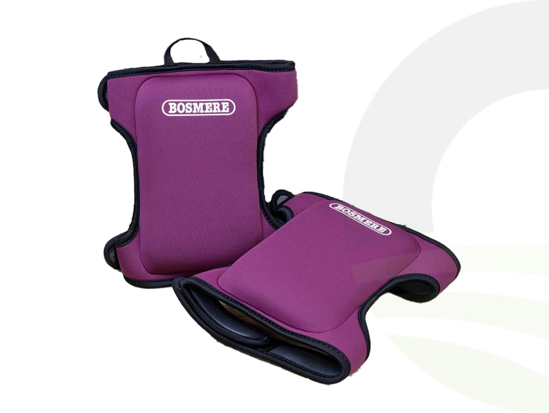 BosNeeleze Knee Pads Berry (Colour: Berry)