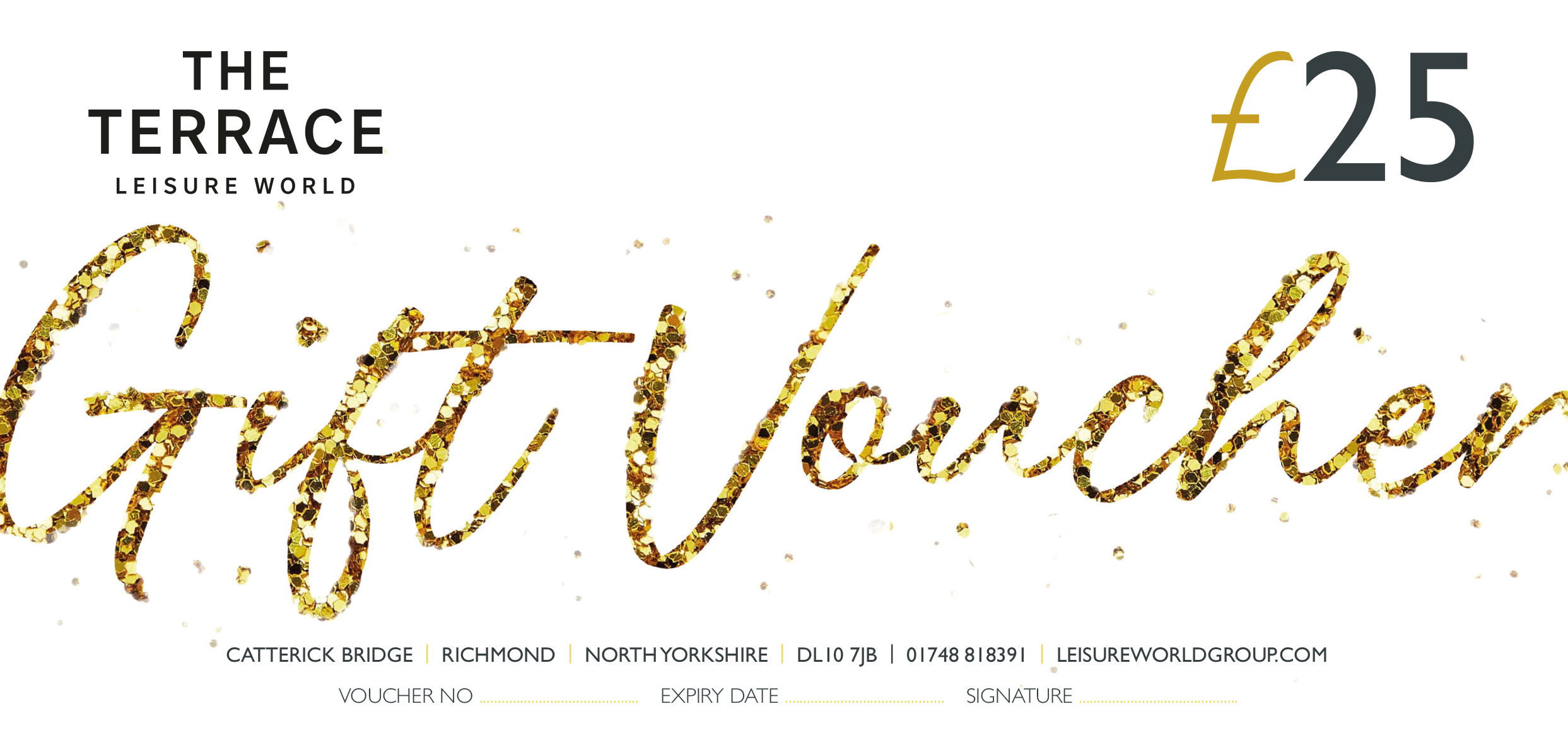 &pound;25 The Terrace Cafe Voucher