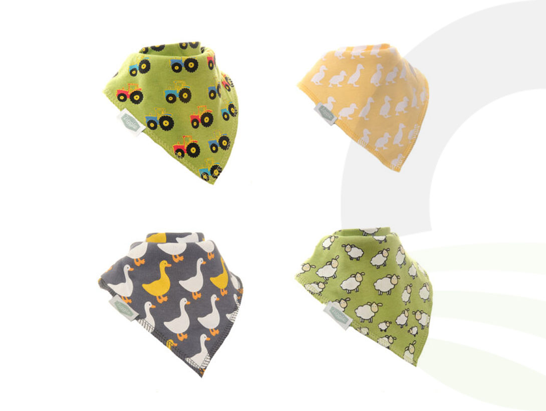 Farmyard Fun Bib Set