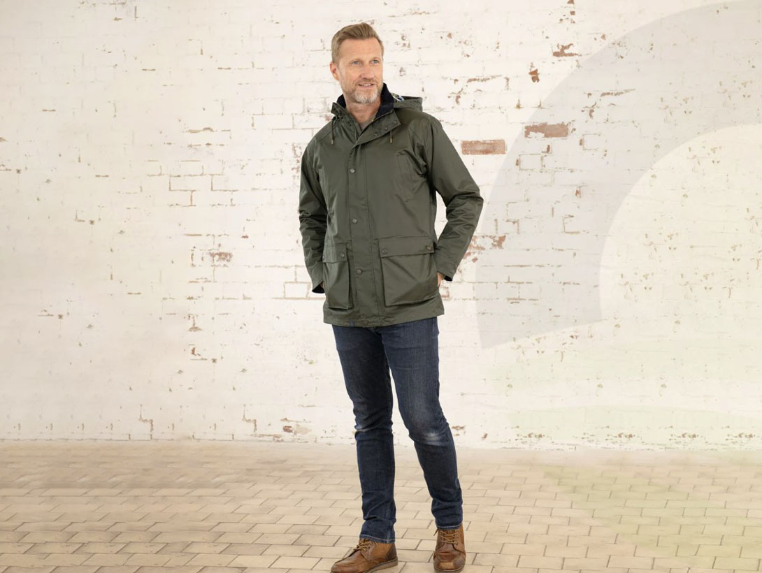 Oxford Mens Coat Hunter Green XXL (Colour: Hunter Green)