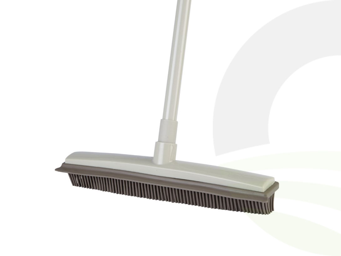 Clean Sweep Rubber Broom