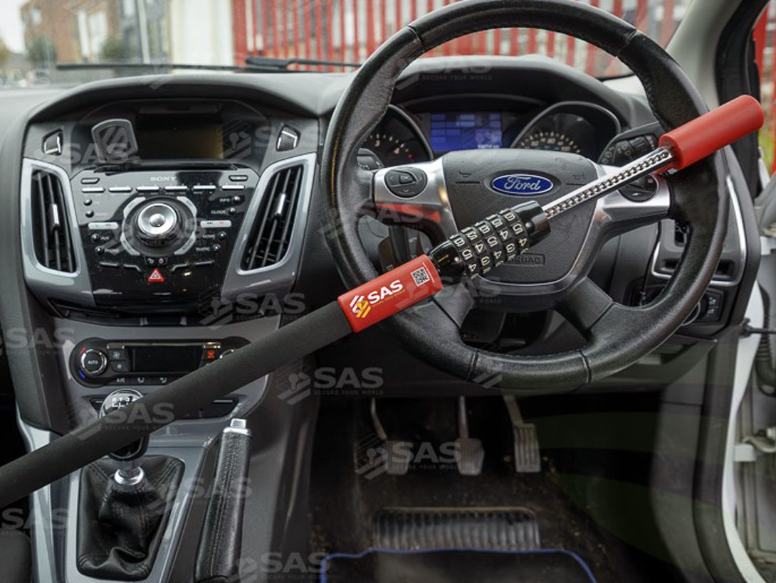 SAS Combination Steering Wheel Lock