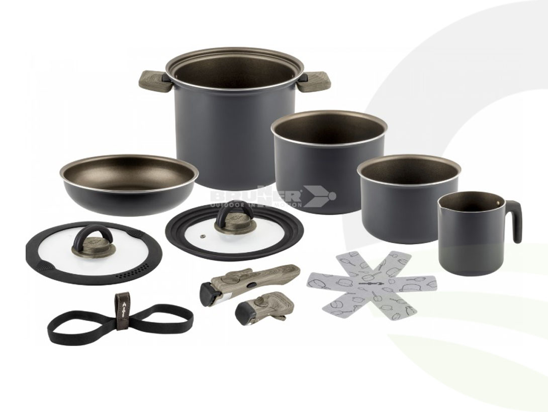 Brunner Torralta &Oslash; 20cm Stackable Pot Set