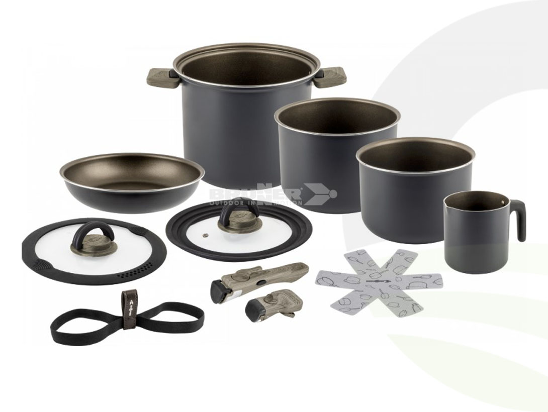 Brunner Torralta &Oslash; 22cm Stackable Pot Set