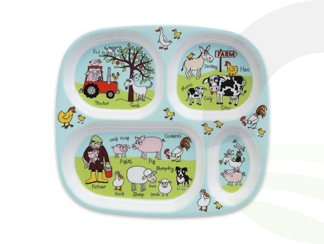 Tyrrell Katz Divider Plate Farm (Size: Farm)