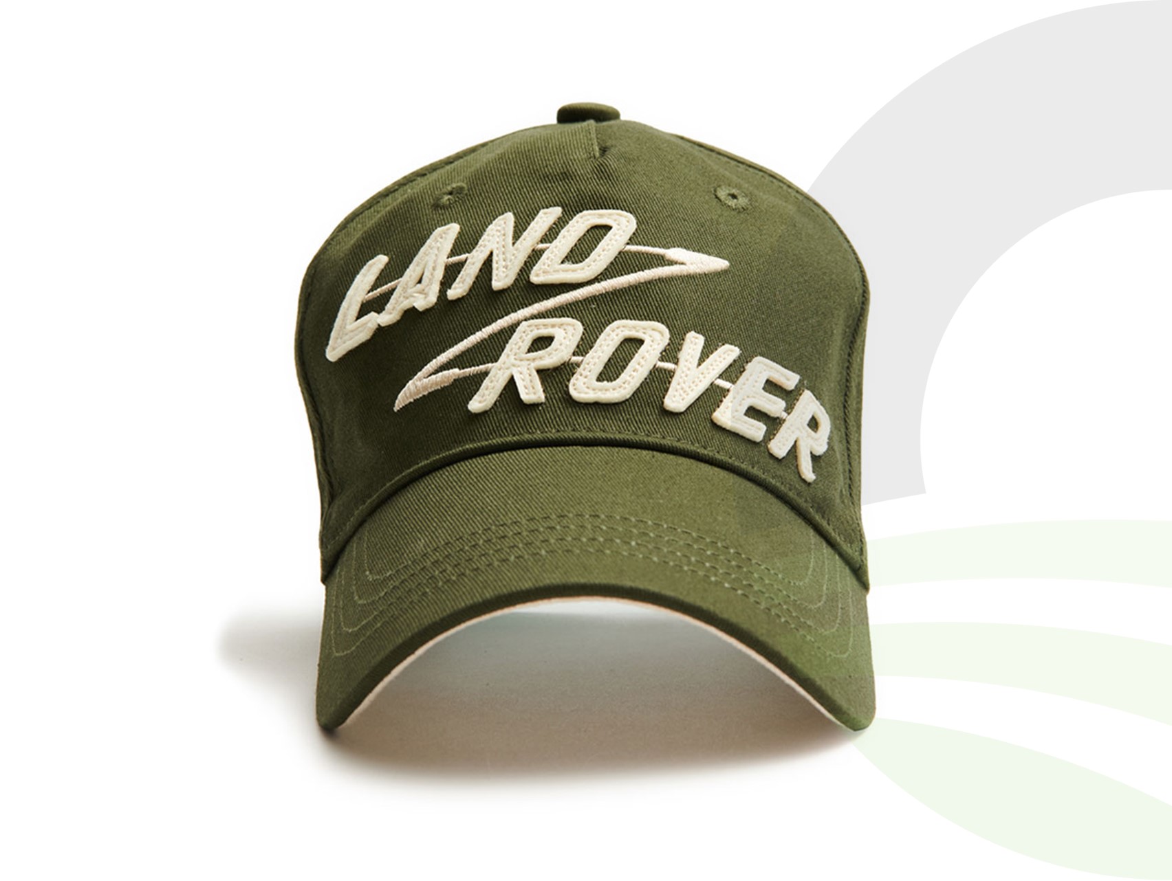 Land Rover Applique Cap Bronze Green