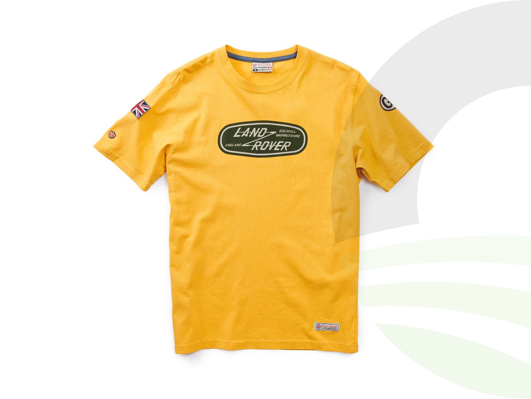 Land Rover Heritage Yellow Short Sleeve T-Shirt Medium