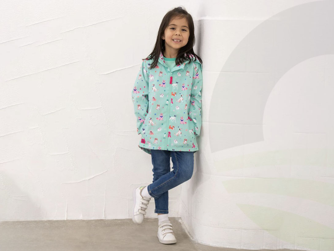 Olivia Girls Coat 7-8 Dogs Day Out (Size: 7-8)