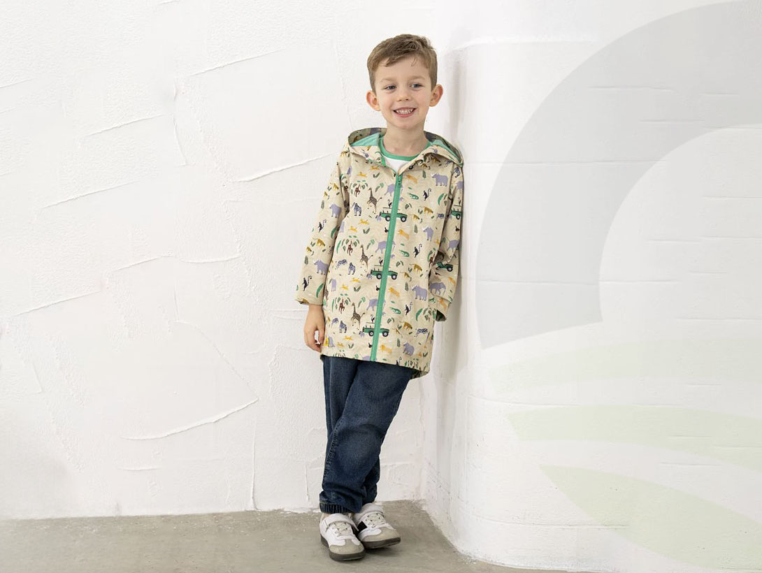 Ethan Jacket African Plain Print 7-8 (Size: 7-8)