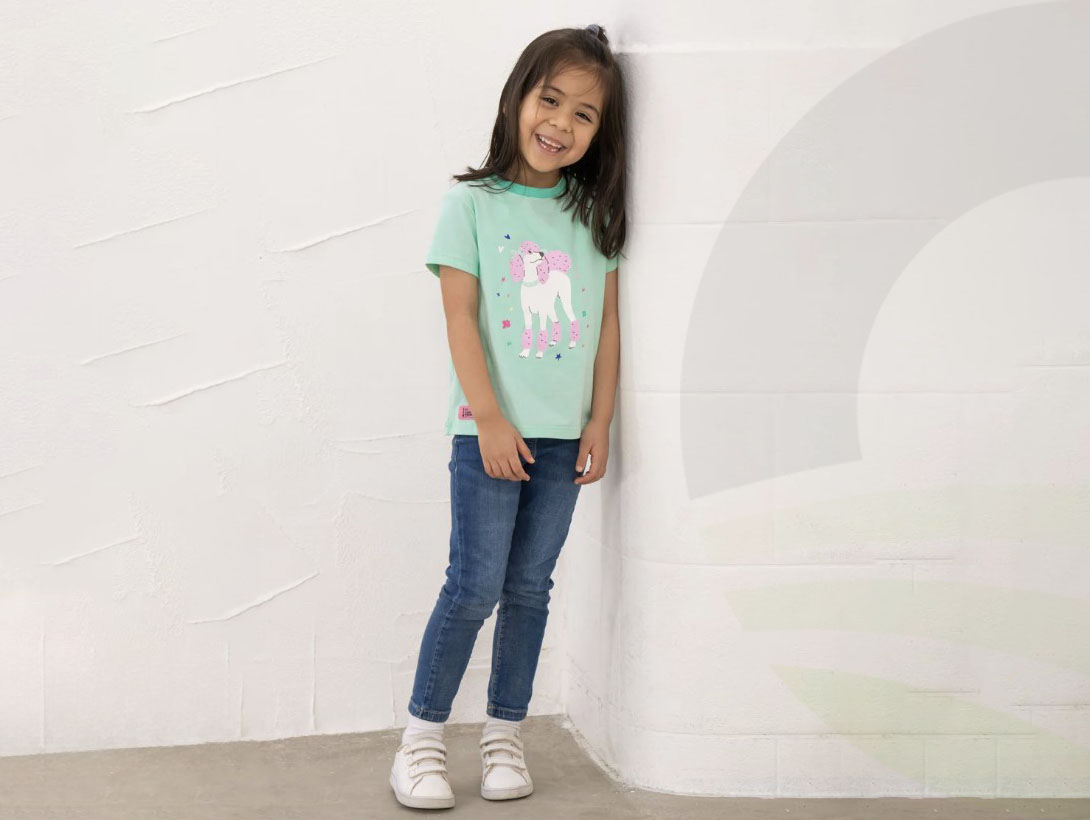Causeway Mint Poodle Top 7-8 (Size: 7-8)