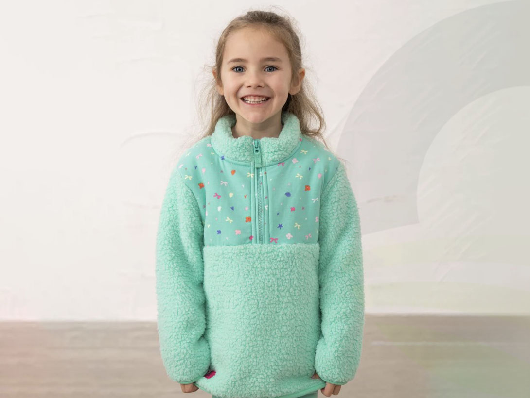 Cassie Fleece Tiffany 7-8 (Size: 7-8)