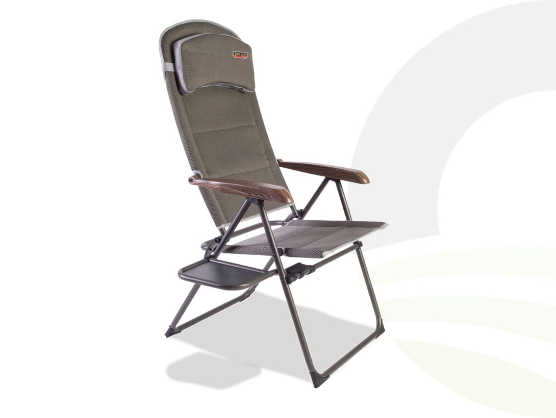 Quest Naples Pro Recline With Side Table 2 For &pound;129.99 (Size: 2 For &pound;129.99)
