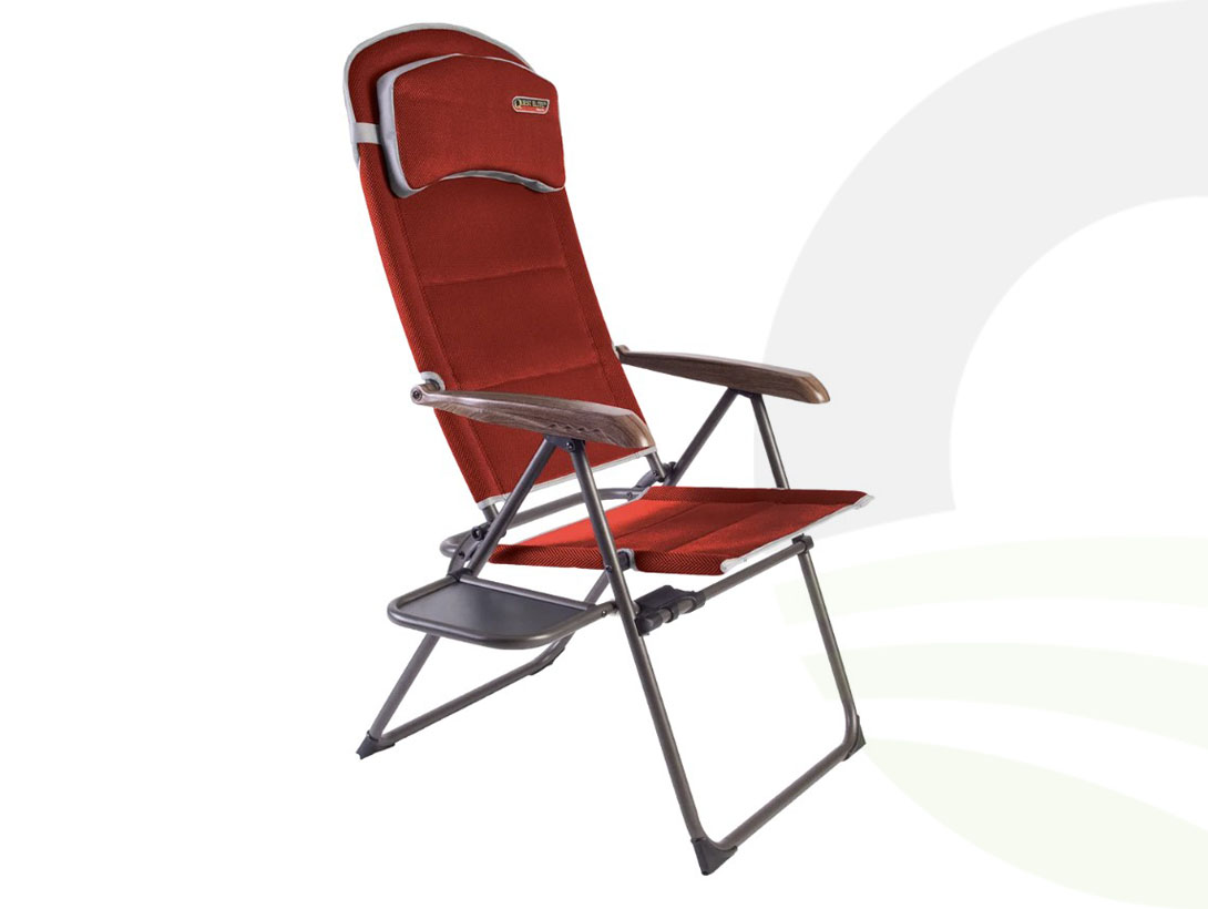 Quest Bordeaux Pro Recline Chair With Side Table 2 For &pound;149.99 (Size: 2 For &pound;149.99)