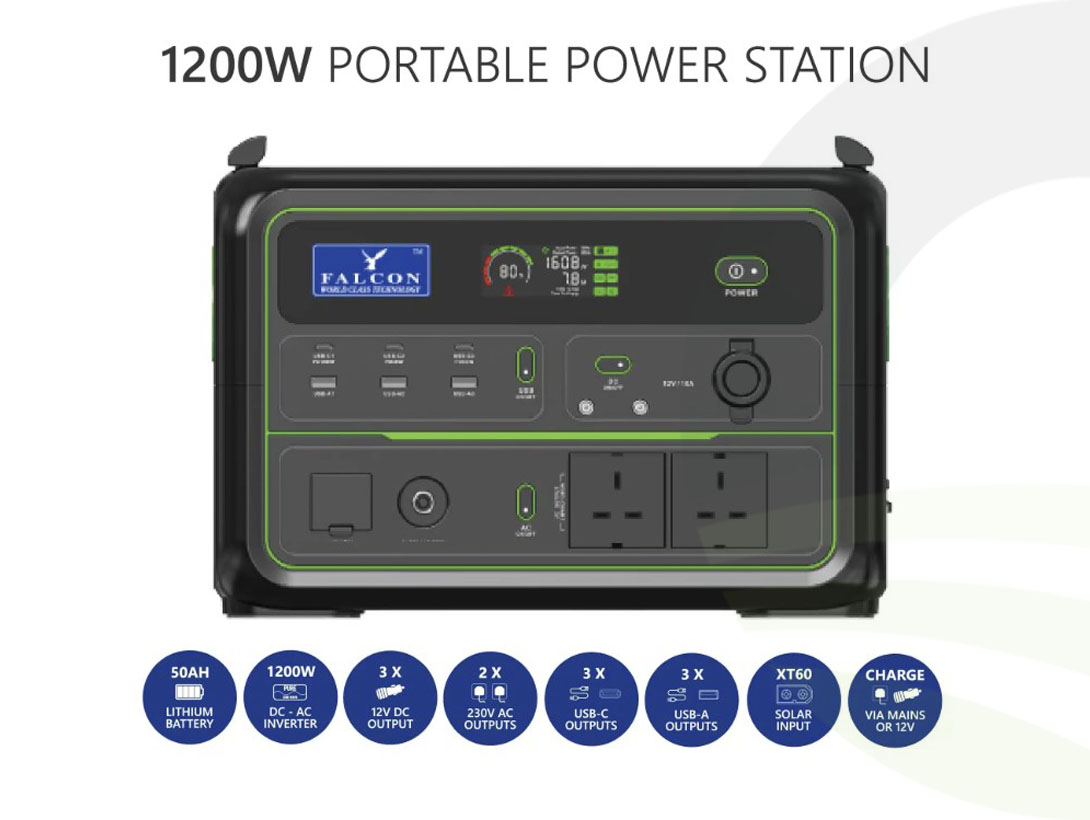 Falcon 1200W Portable Power Station