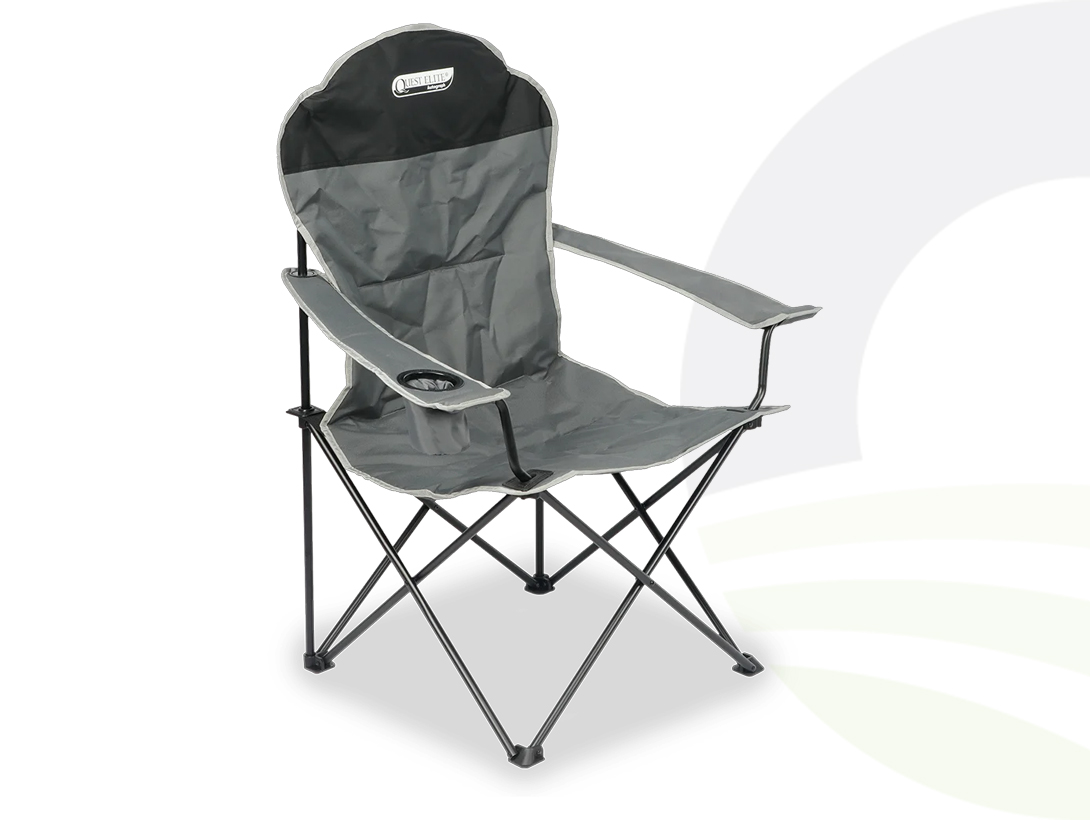 Quest Autograph Dorset Pack Away Chair Black Edition (Size: 1 for &pound;29.95)