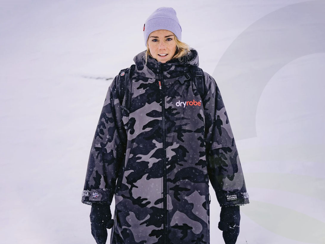 DryRobe Advance Longsleeve Black Camo X-Small