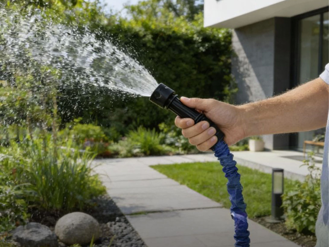 Streetwize 15m Aquastretch Expandable Hose