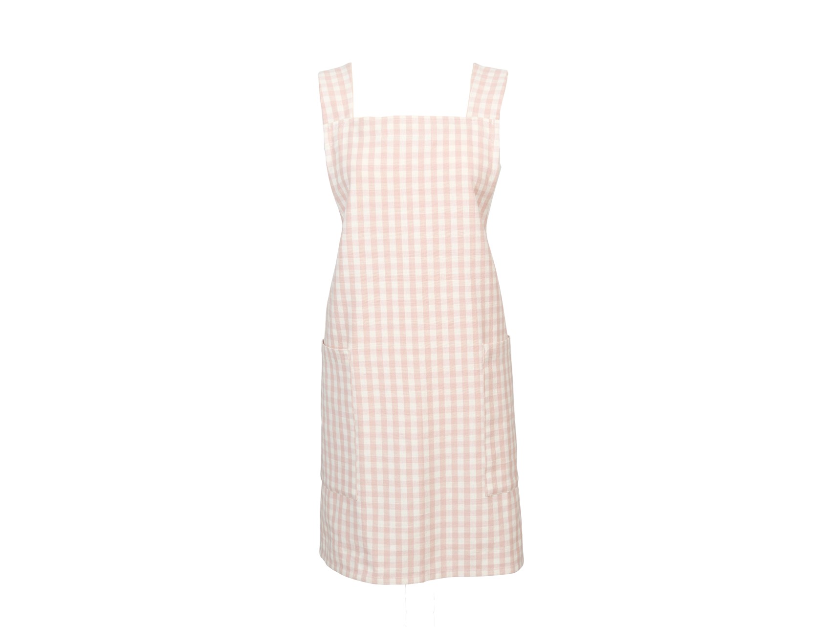 Walton&Co Plaster Pink Crossback Apron