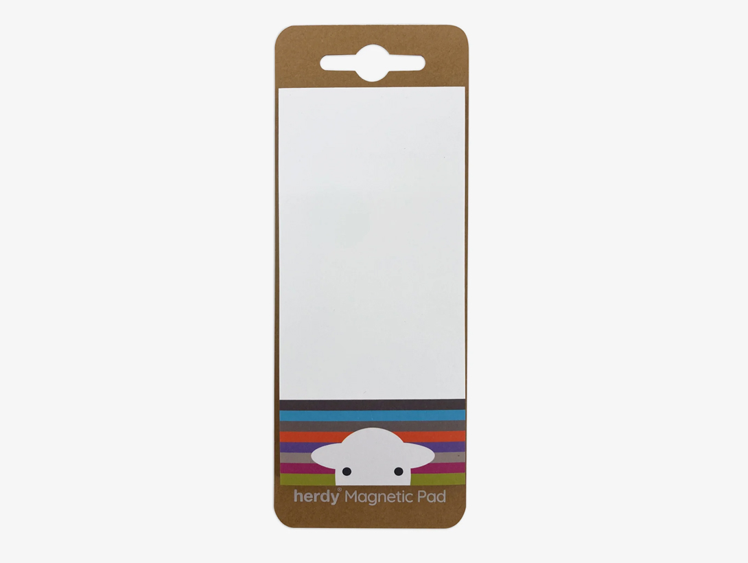 Herdy Peep Stripe Magnetic Note Pad
