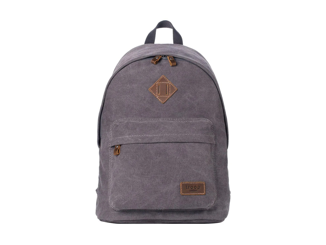 Troop Charcoal Heritage Canvas Casual Daypack