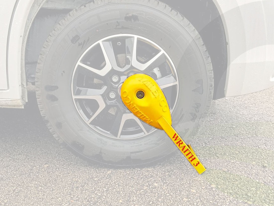 Milenco Wraith 3 Ford Transit Wheel Lock 