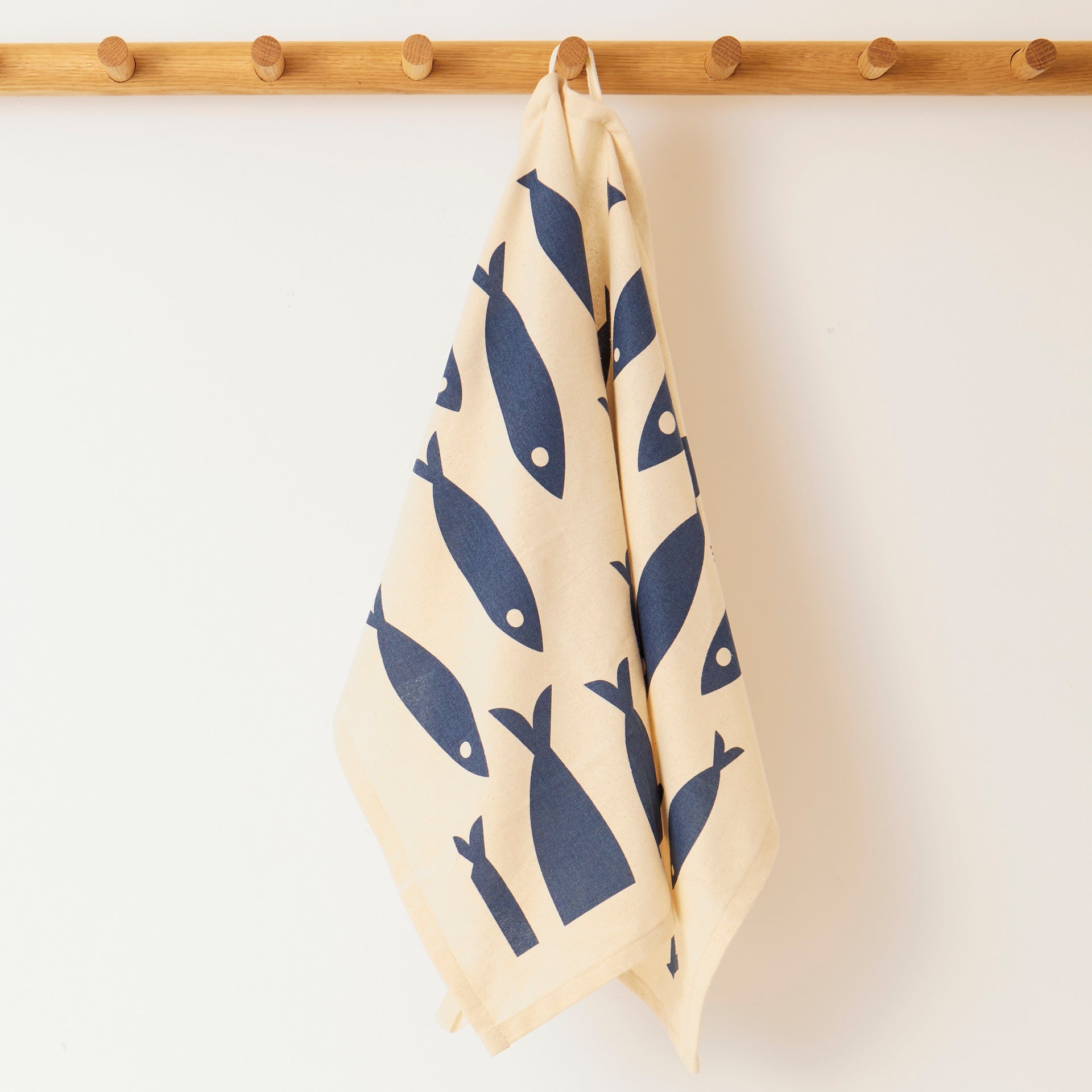 LIGA Organic Tea Towel Fish