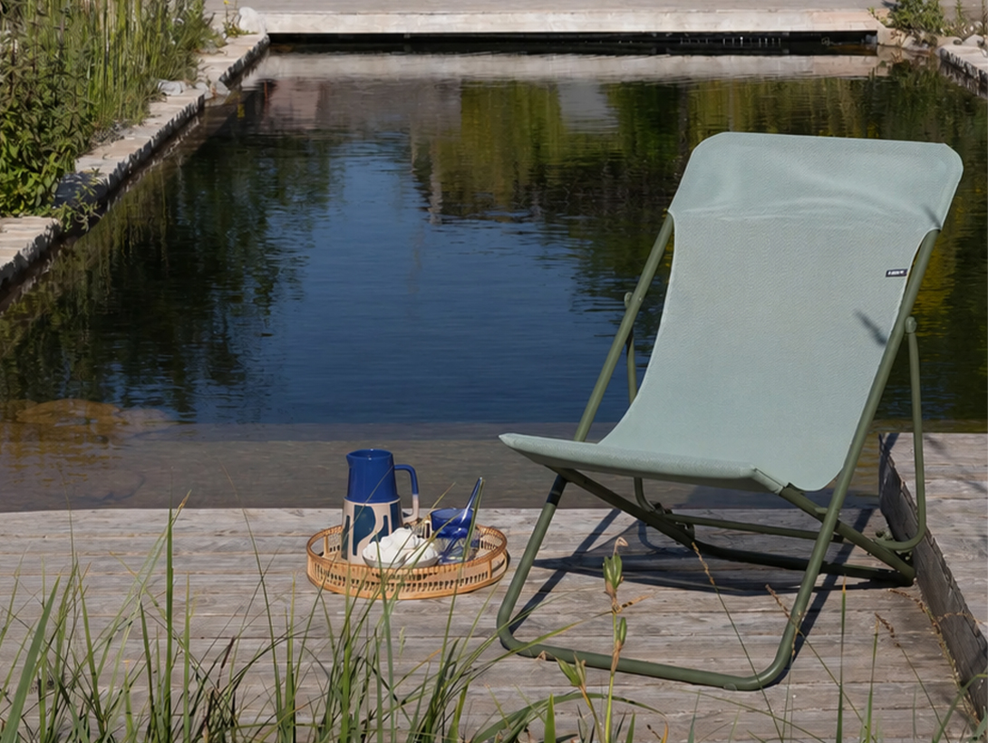 Lafuma Maxi Transat Moss Deck Chair