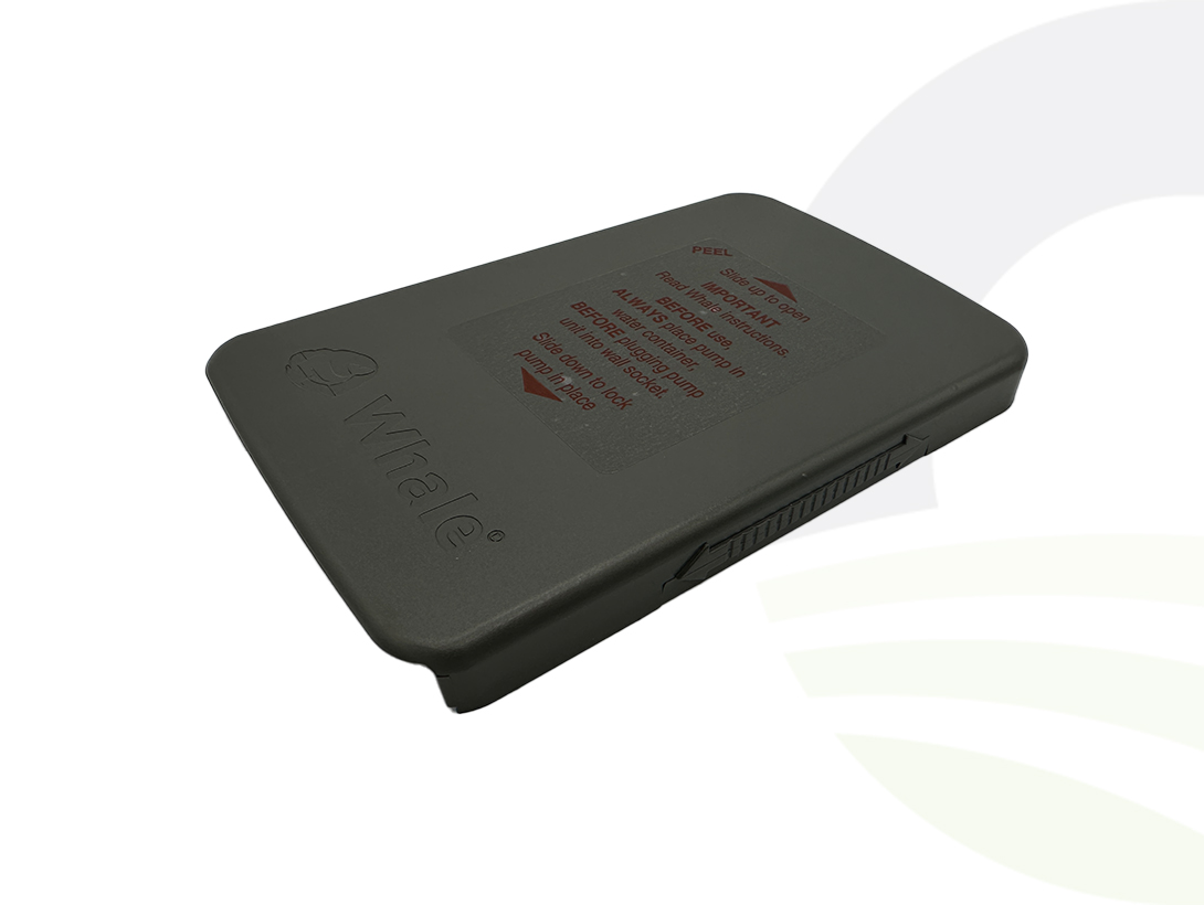 Whale Sliding Socket Lid Grey