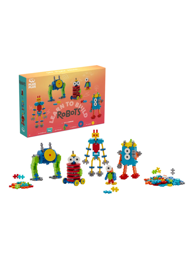 Plus-Plus Learn To Build 250pc Robots