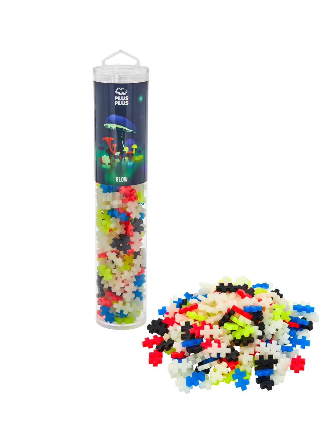 Plus-Plus Glow Colour Mix 240 Pcs