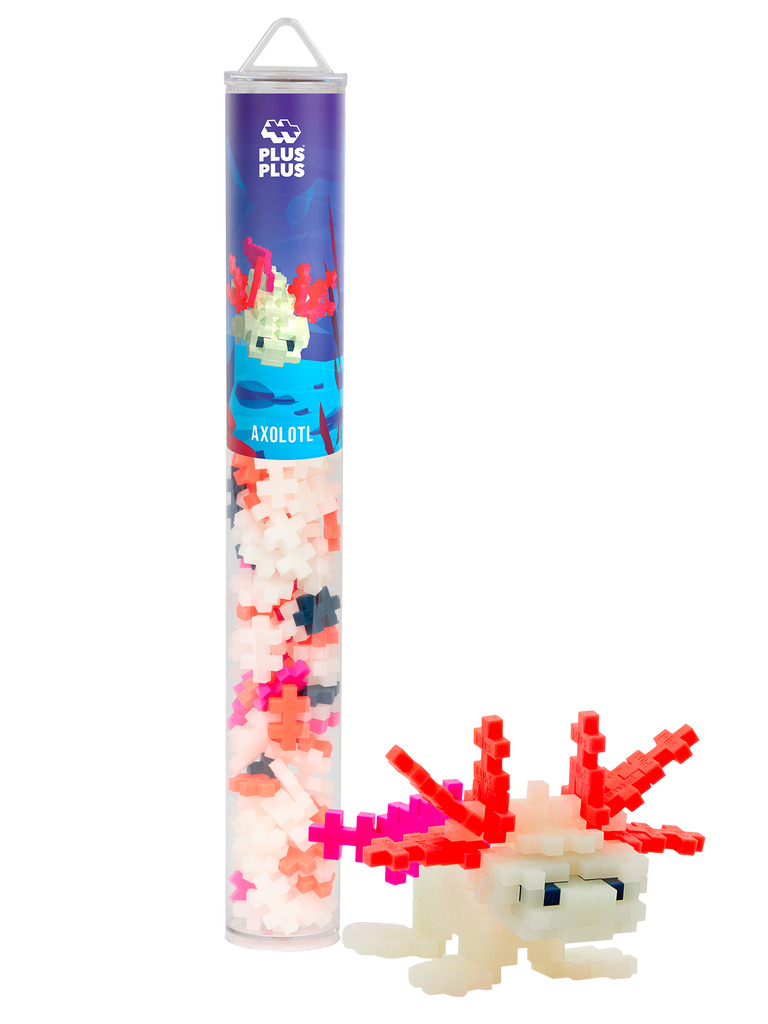 Plus-Plus Characters - Axolotl 100 Pcs