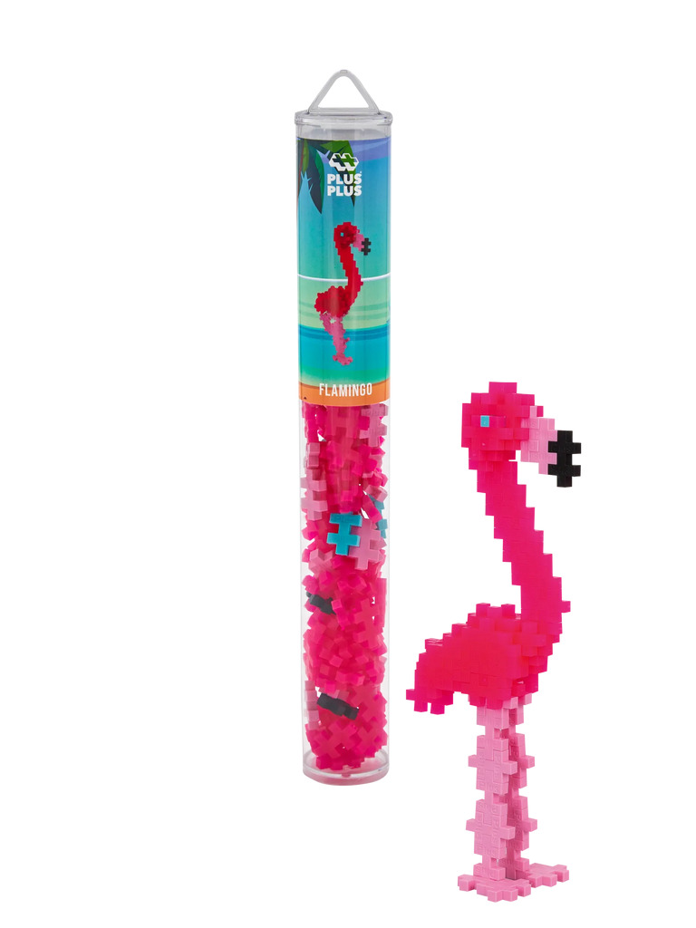 Plus-Plus Character - Flamingo 100 Pcs