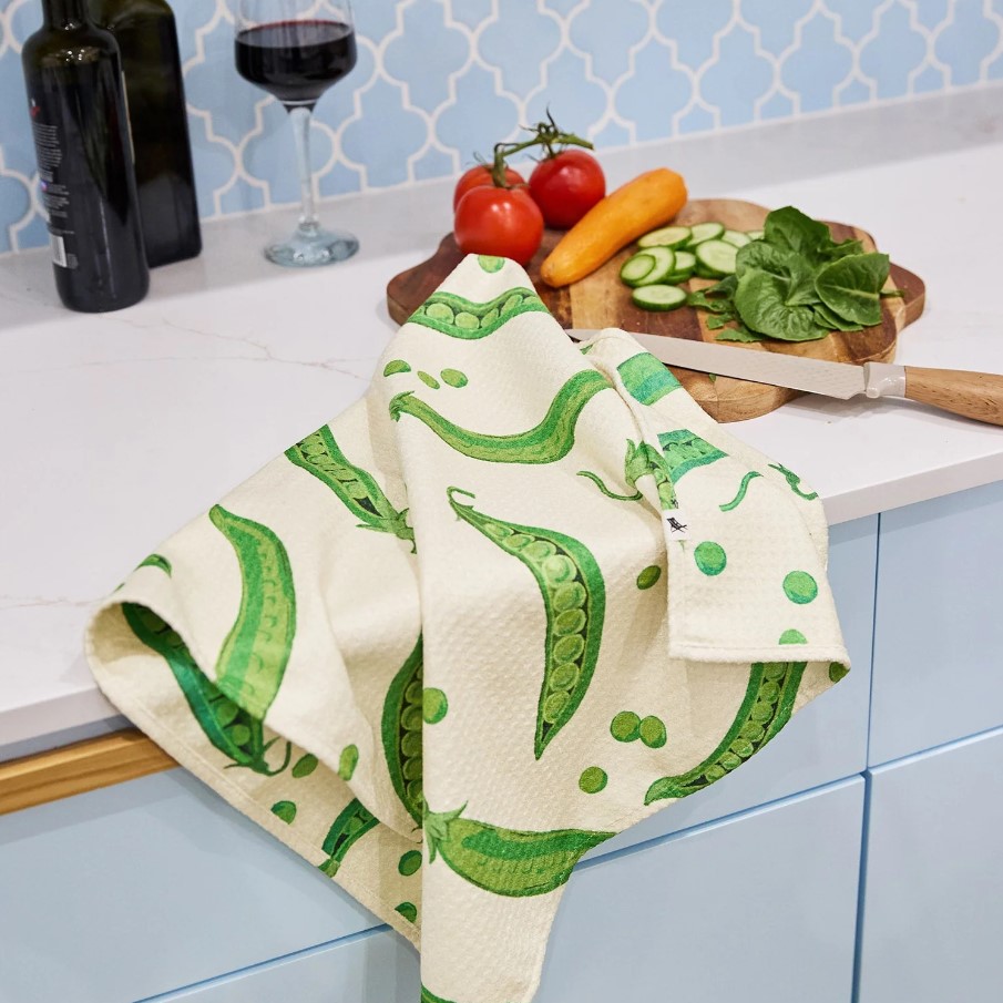 Dock & Bay Peas In A Pod Medium Tea Towel
