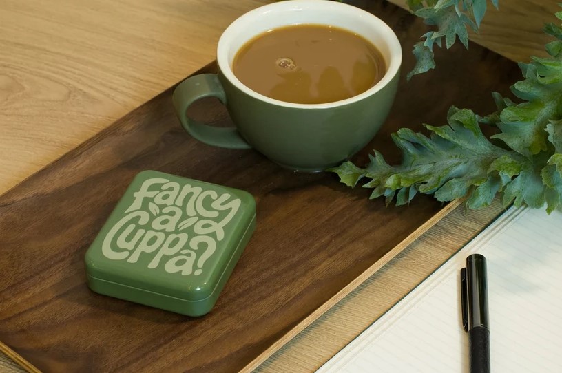 TINIT Tea Bags Tin Cuppa Green