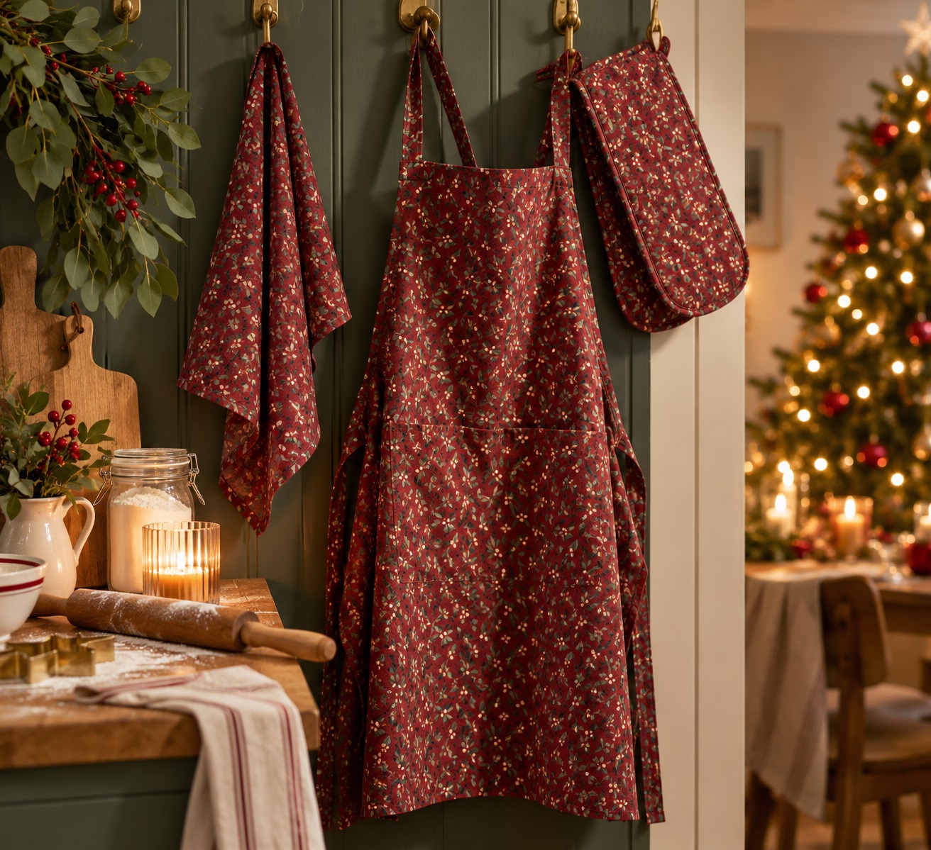 Under The Mistletoe Apron