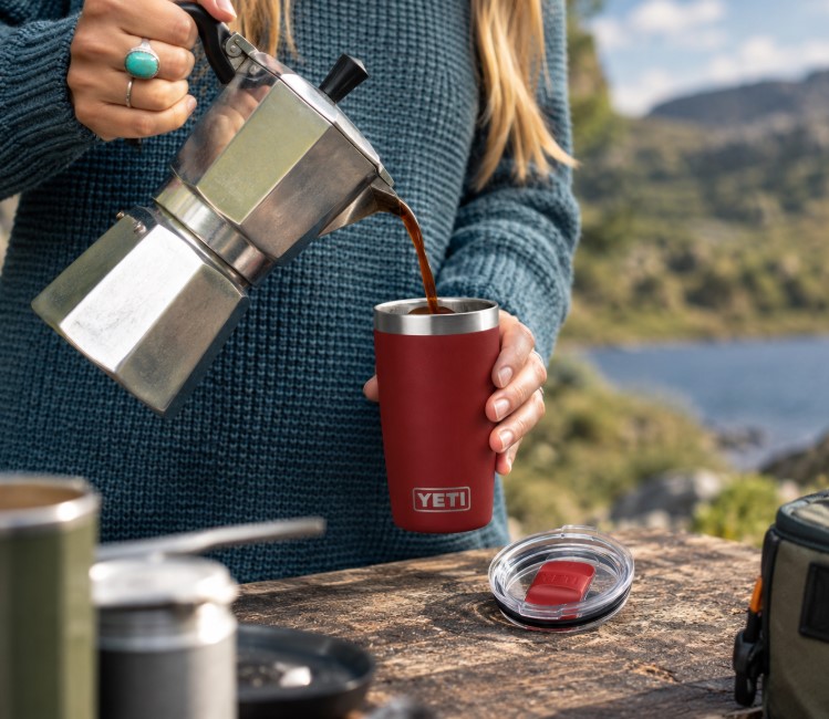 YETI Rambler 10oz Tumbler Stag Red 