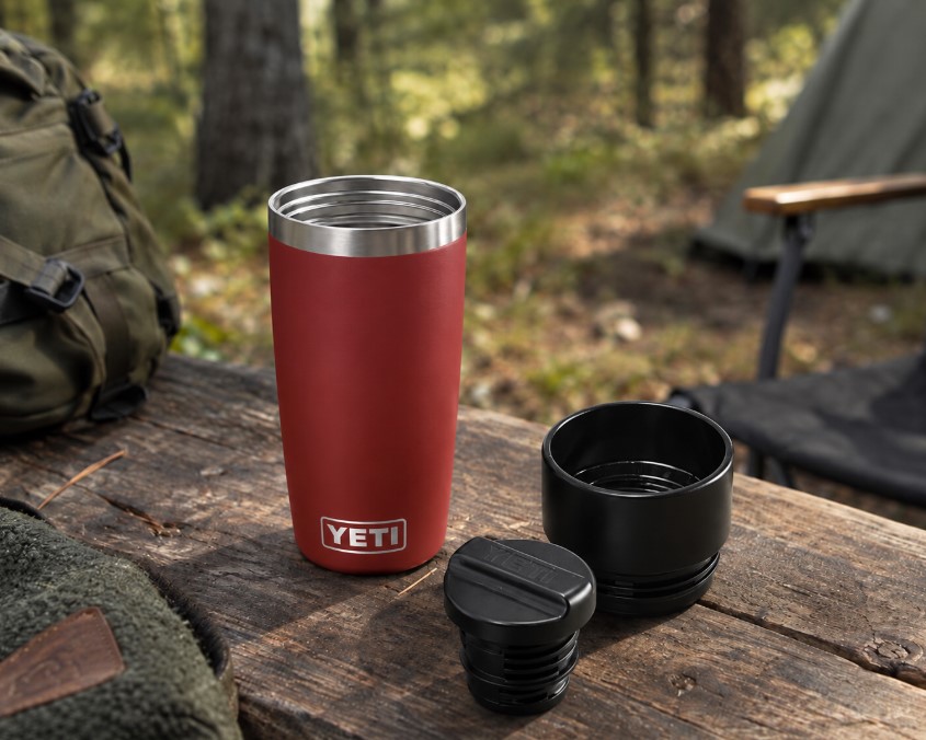 YETI Rambler 12oz Travel Bottle Stag Red