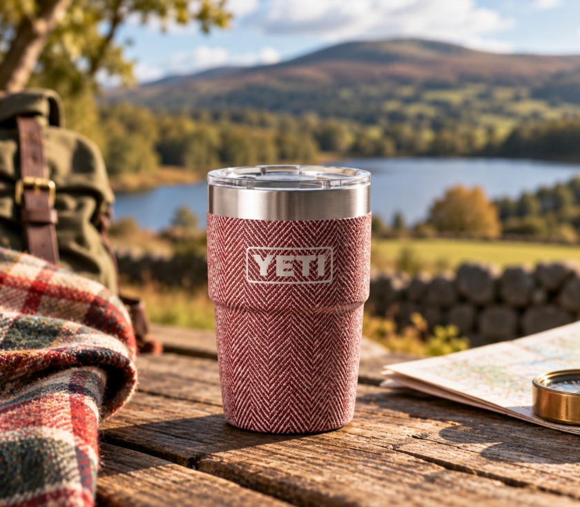 YETI Rambler 8oz Stackable Riverhead Red