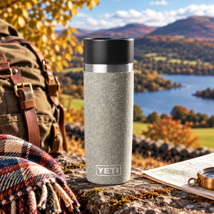 YETI Rambler 16oz Travel Riverhead Green
